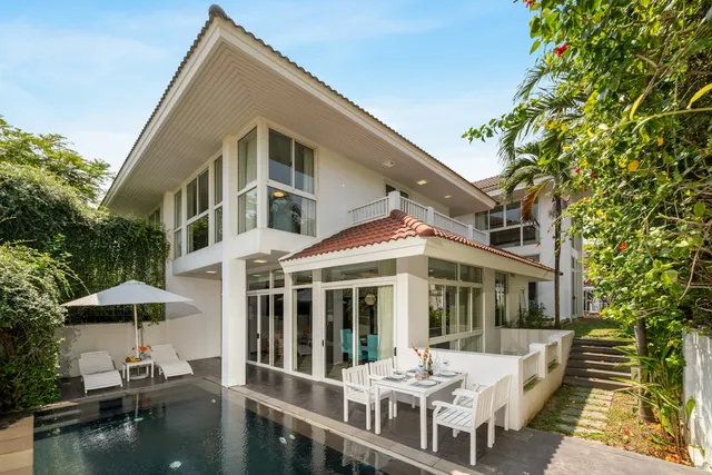 Outdoor living stock photography used in a concept website